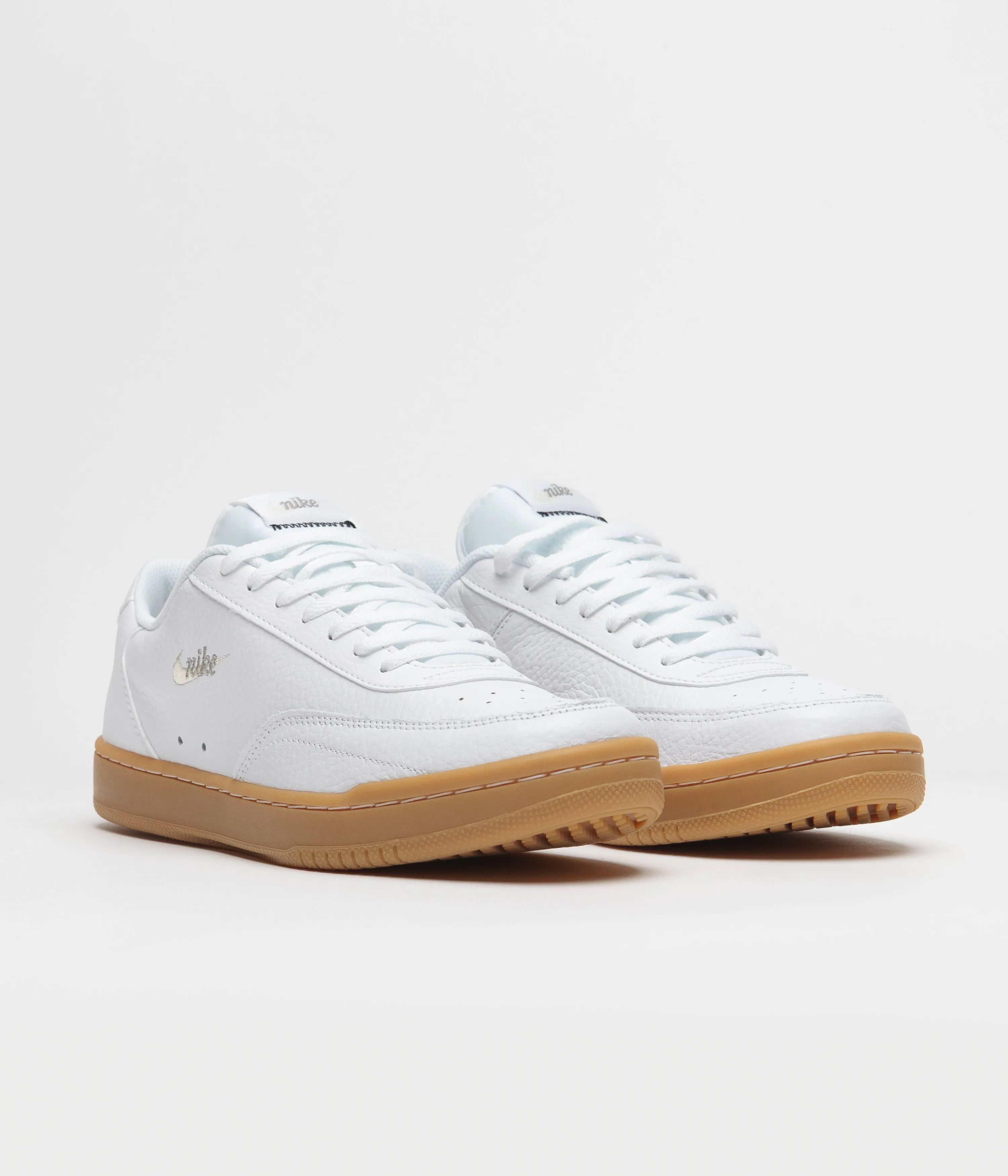 Nike Court Vintage Premium Shoes - White / Fossil - Enigma Stone