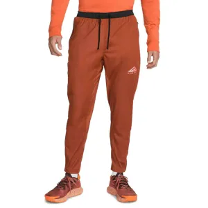 Nike Dri Fit Phenom Elite Knit Trail Running Pants - Red / Orange