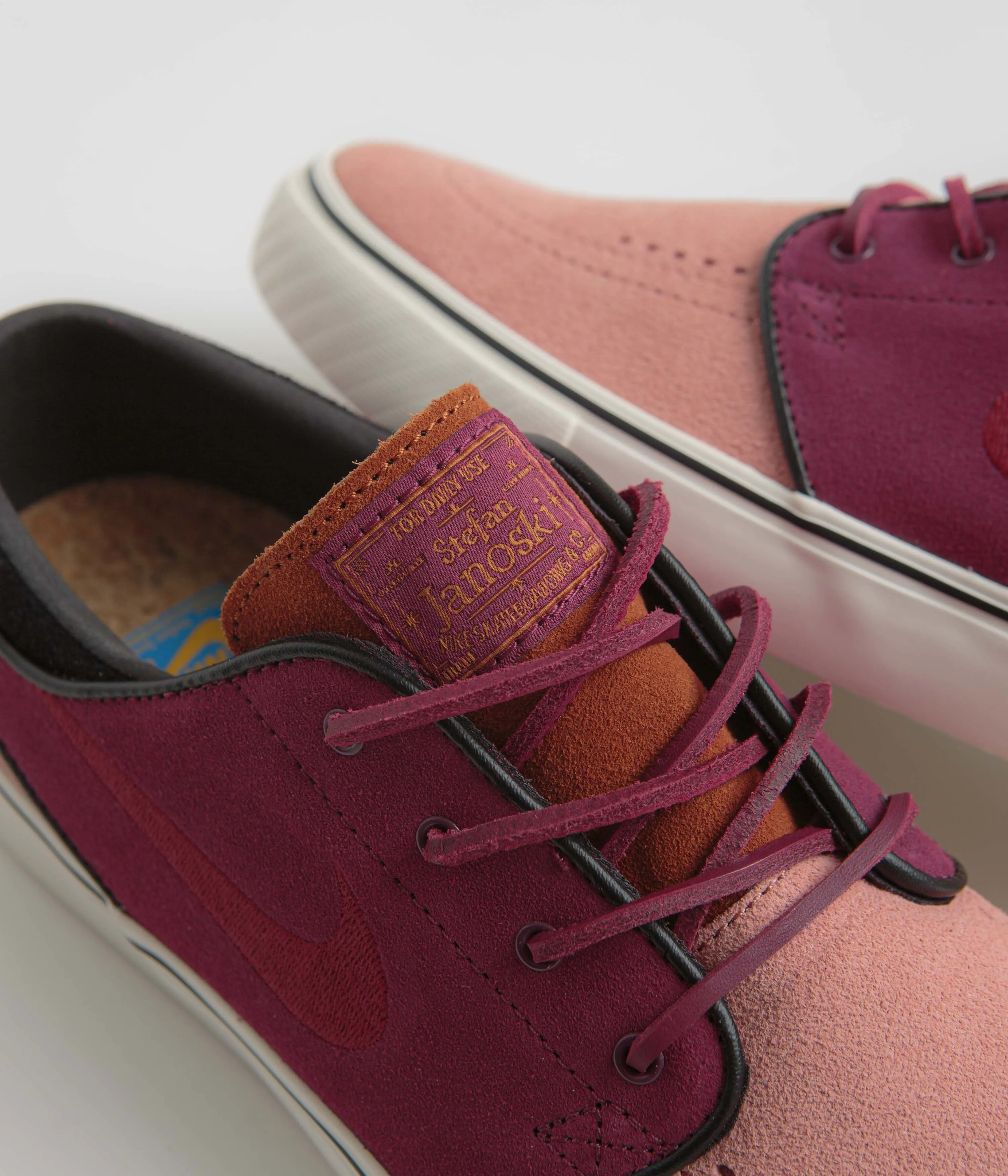 Nike SB Janoski OG  Shoes - Red Stardust / Team Red - Rosewood