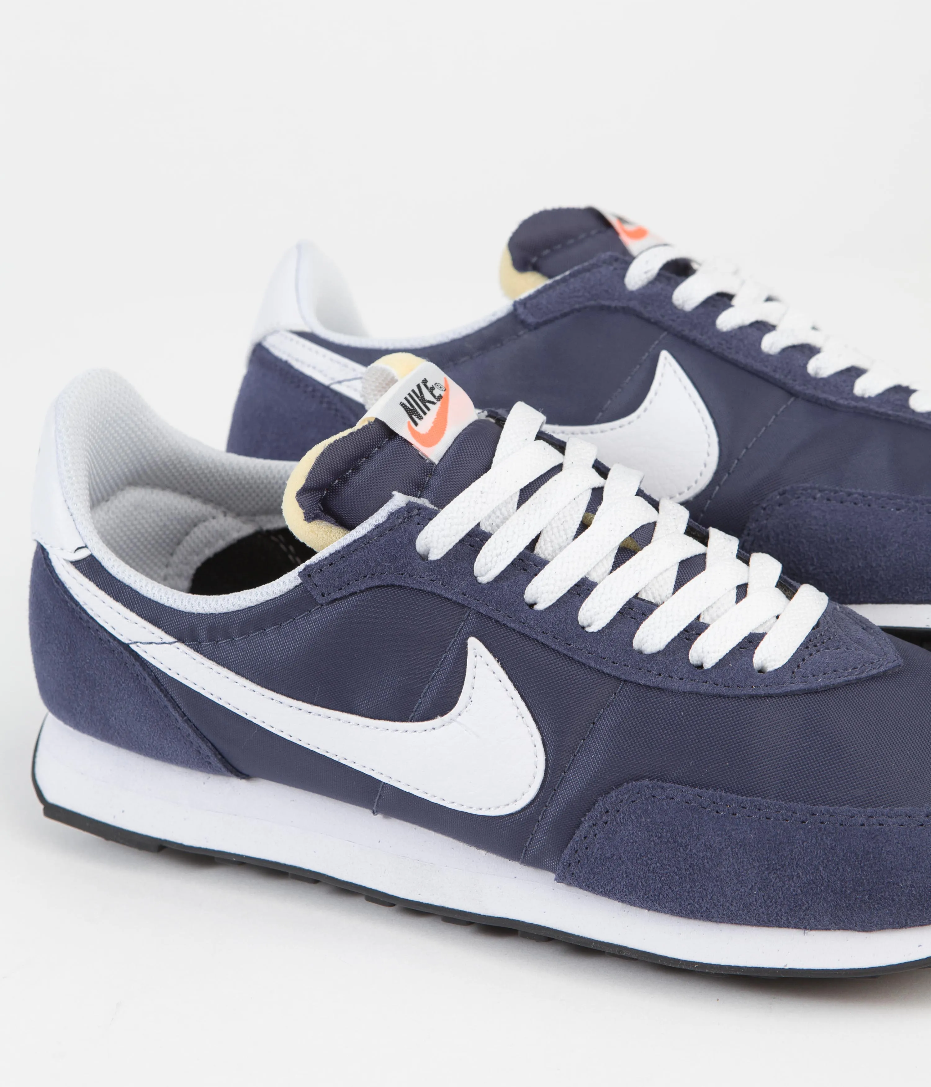 Nike Waffle Trainer 2 Shoes - Thunder Blue / White - Midnight Navy - Sail