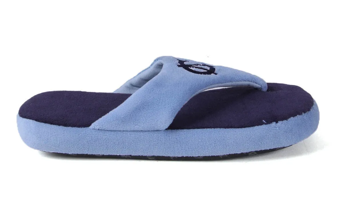 North Carolina Tar Heels Comfy Feet Flip Flop Slippers