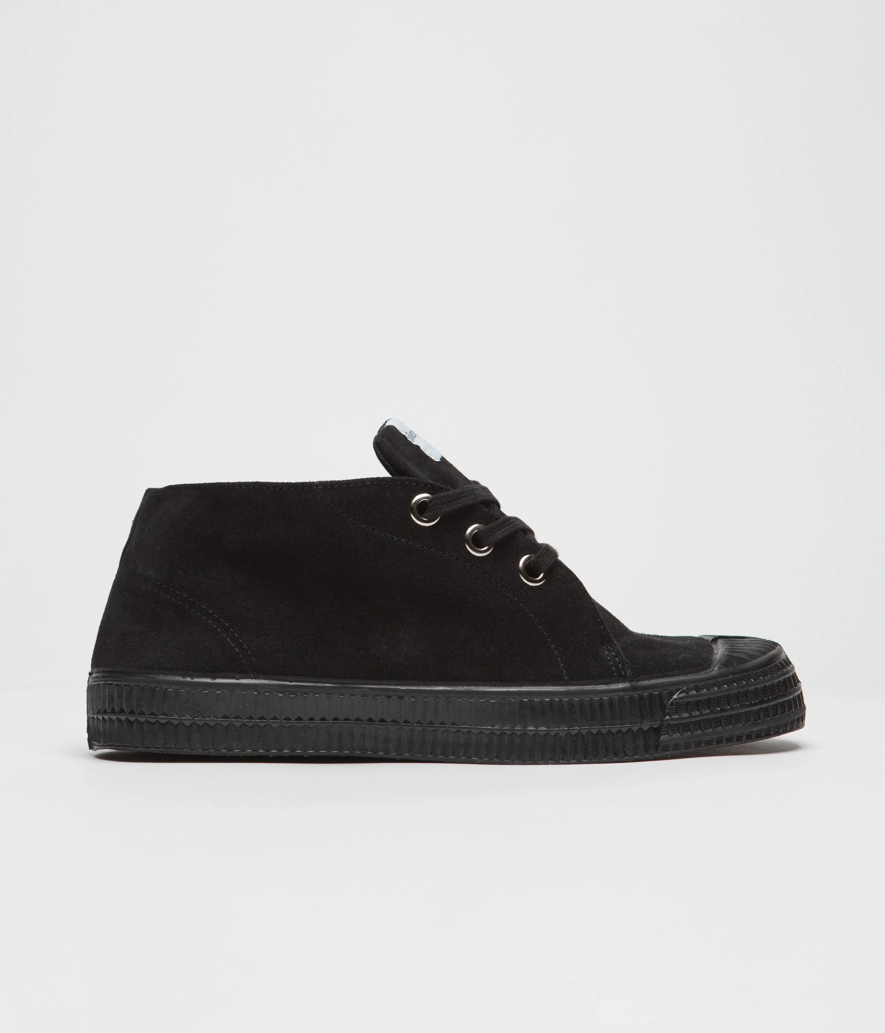 Novesta Star Chukka Suede Shoes - Mono Black