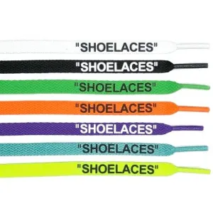 Off White Shoelaces Jordan 1 - Flat Laces Part 1