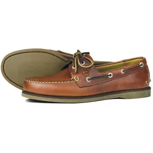 ORCA BAY Newport Leather Deck Shoes - Men's - Saddle