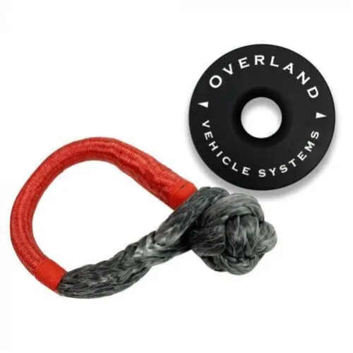 Overland Vehicle Systems 19-6580 Rope Shackle - 5/8 in. Thickness, Sold as Kit