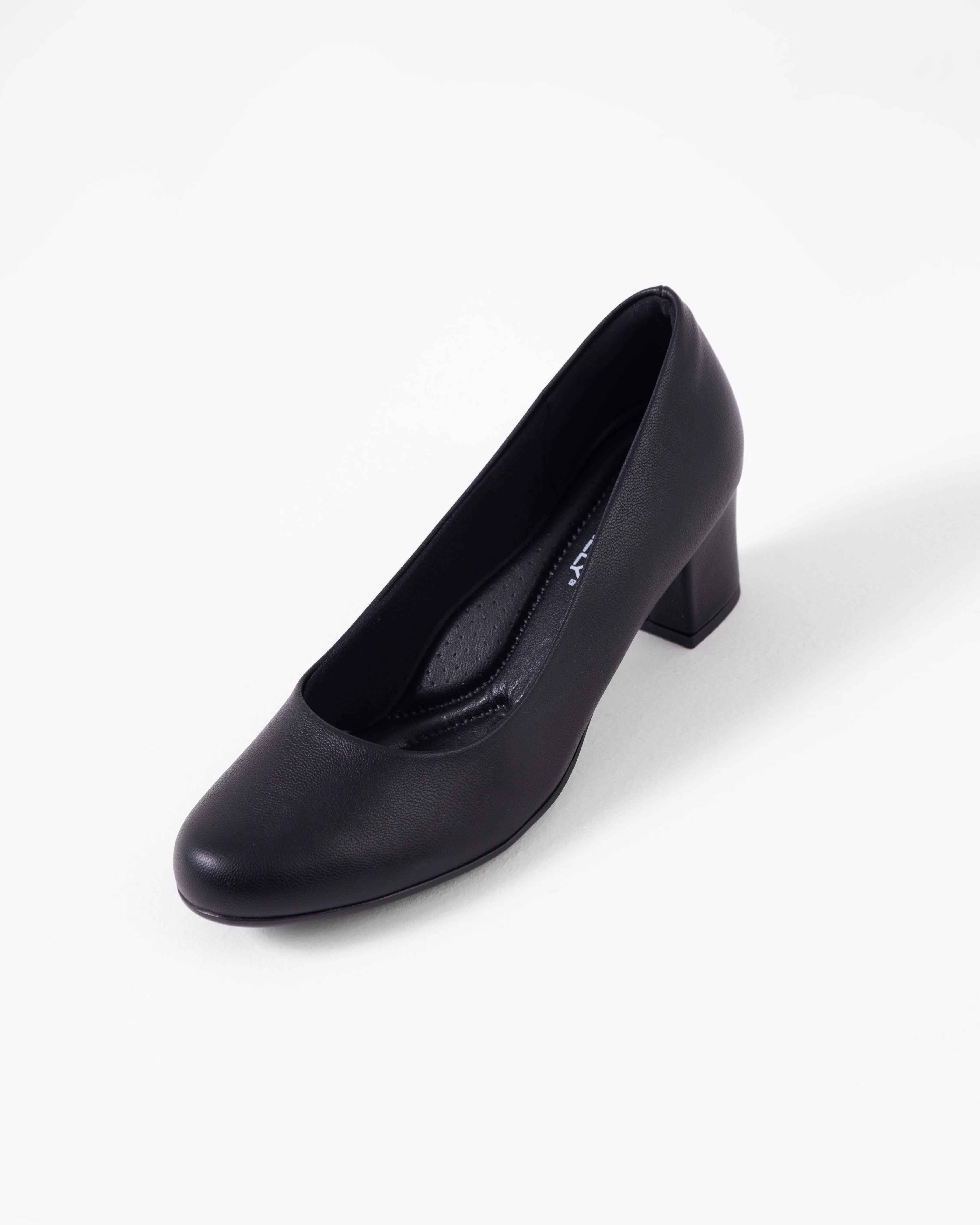 Piccadilly Ref: 439A 110120 NEW STYLE Improved Flight Attendant Business Court Shoe Medium Heel