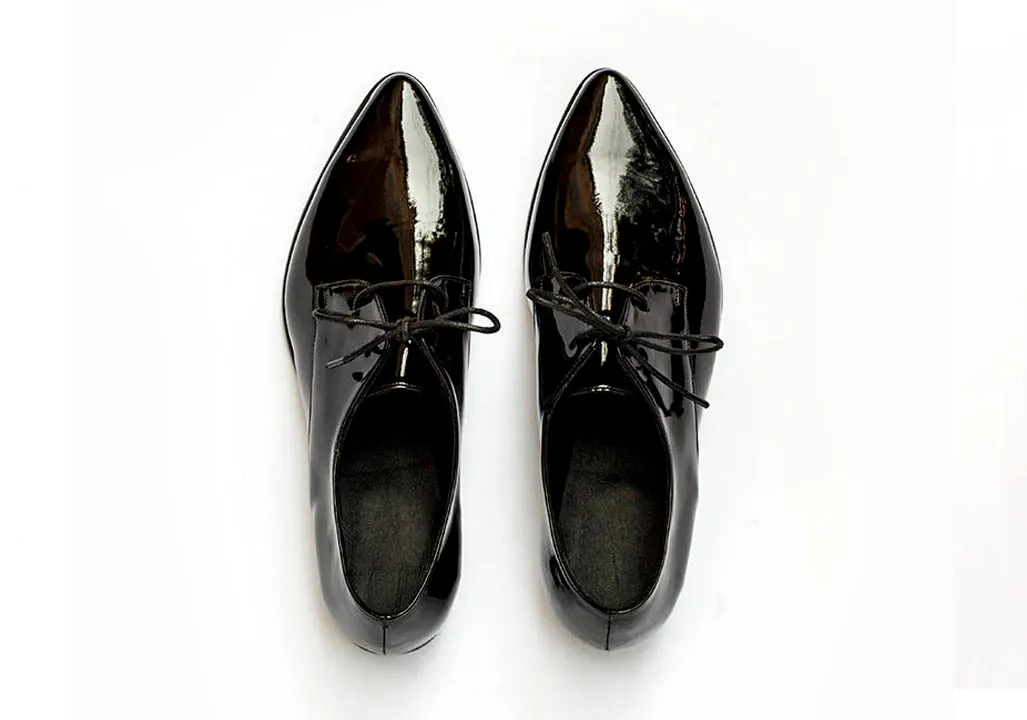 Polished - Vegan Lace Up Shoes