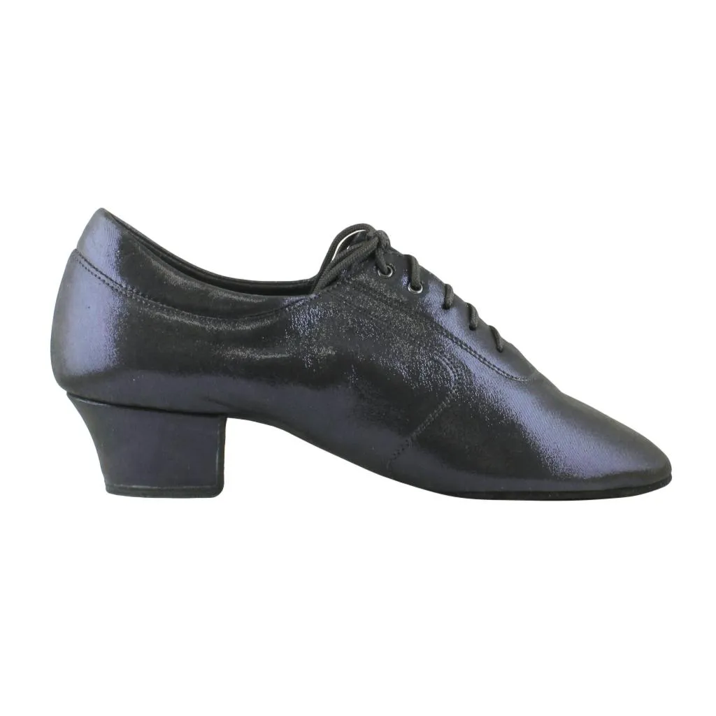 Practice Dance Shoes, 1205N Flexi, Navy Blue Laser Leather