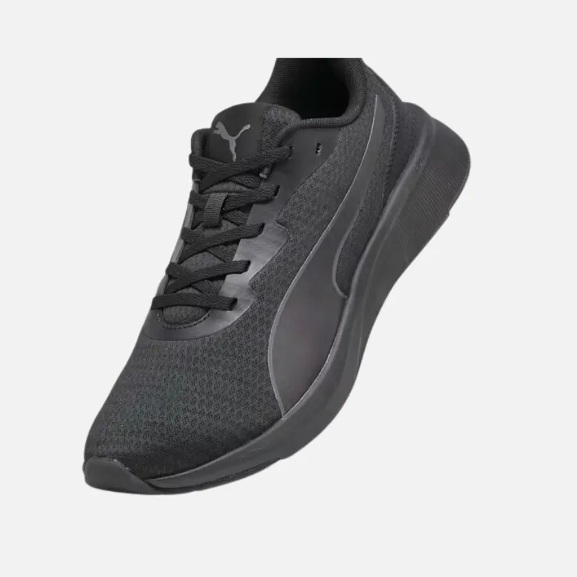 Puma Flyer Lite Unisex Running Shoes -Black/Cool Dark Gray