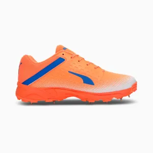 Puma Spike 22.2 Neon Citrus Bluemazing White Cricket Metal Spike Shoes