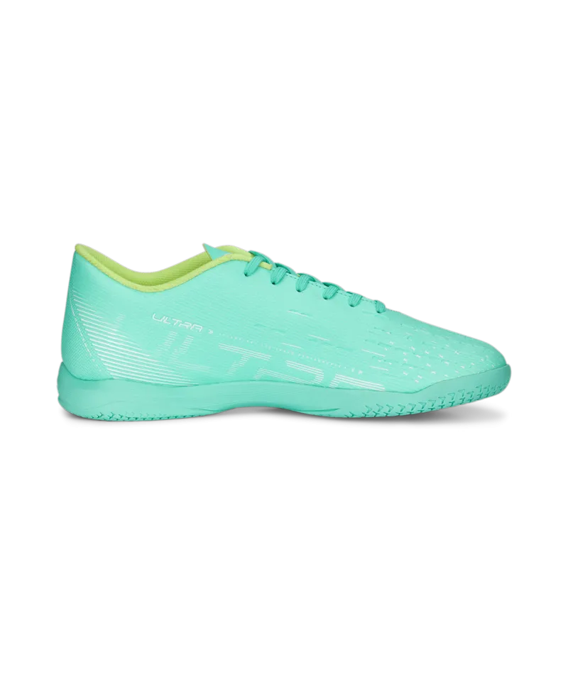 Puma Ultra Play Indoor Soccer Shoes 107227 03  ELECTRIC PEPPERMINT-PUMA WHITE-FAST YELLOW