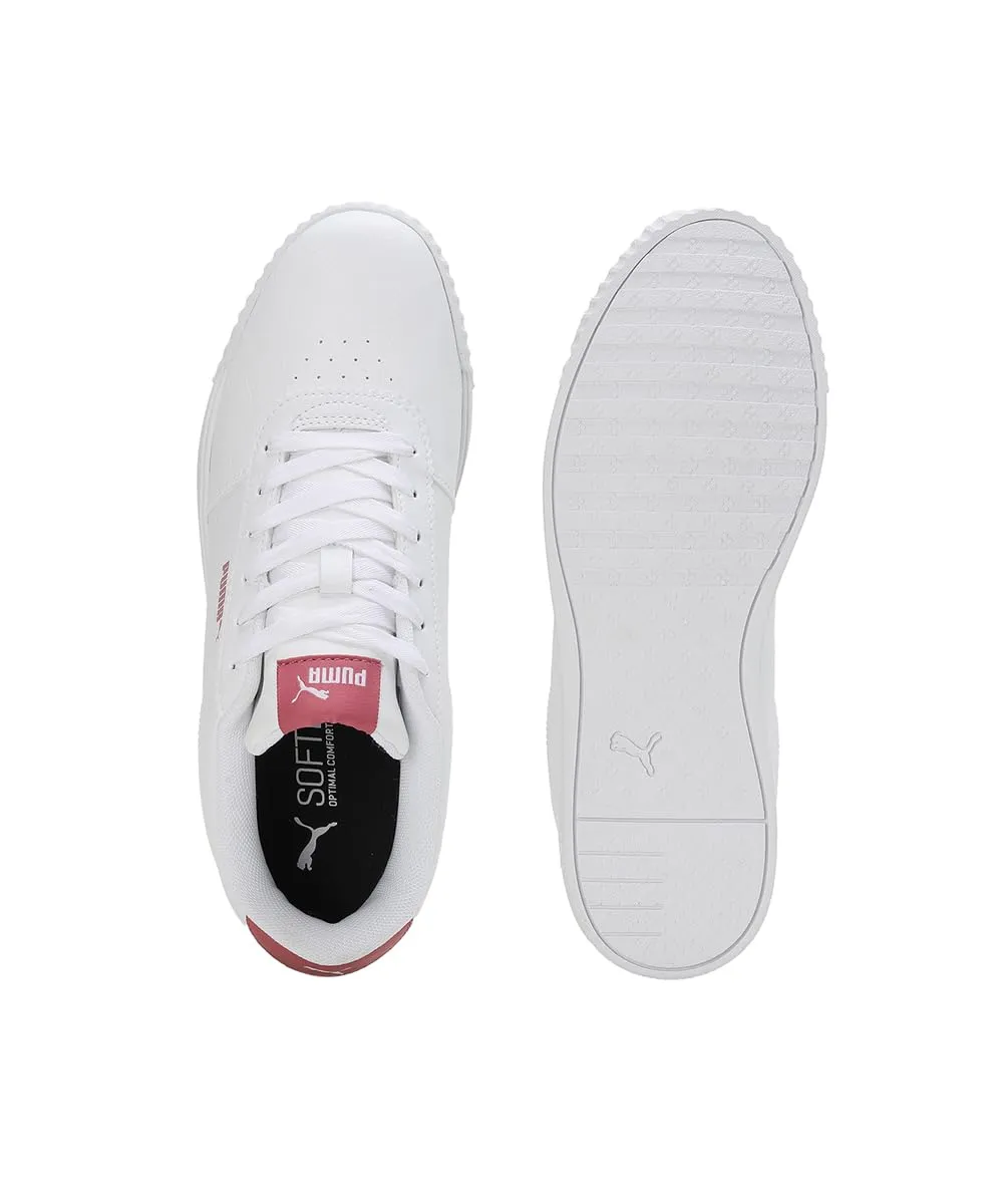 Puma womens Carina Slim Perf White Sneaker - 5 UK (39582902)