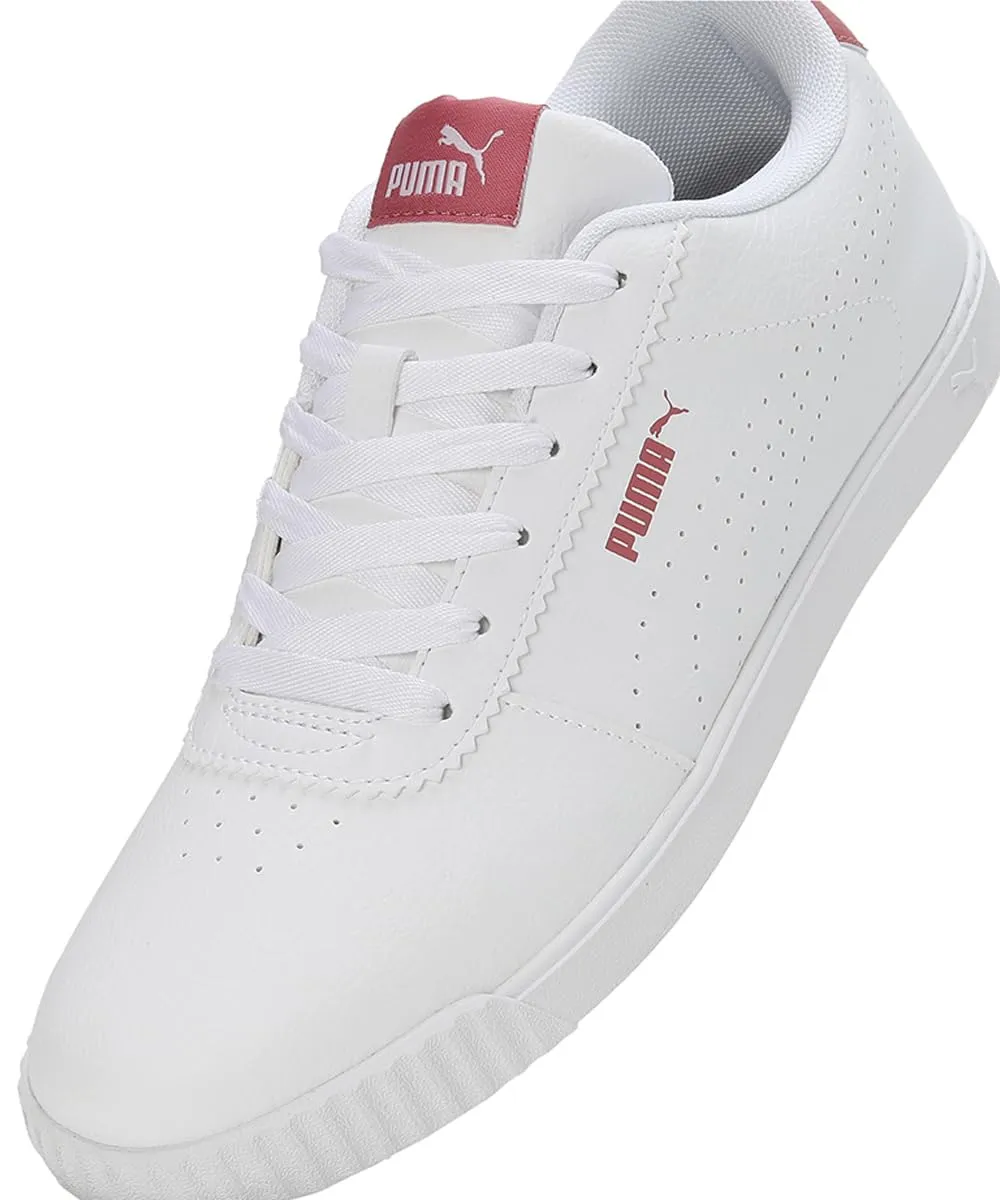 Puma womens Carina Slim Perf White Sneaker - 5 UK (39582902)