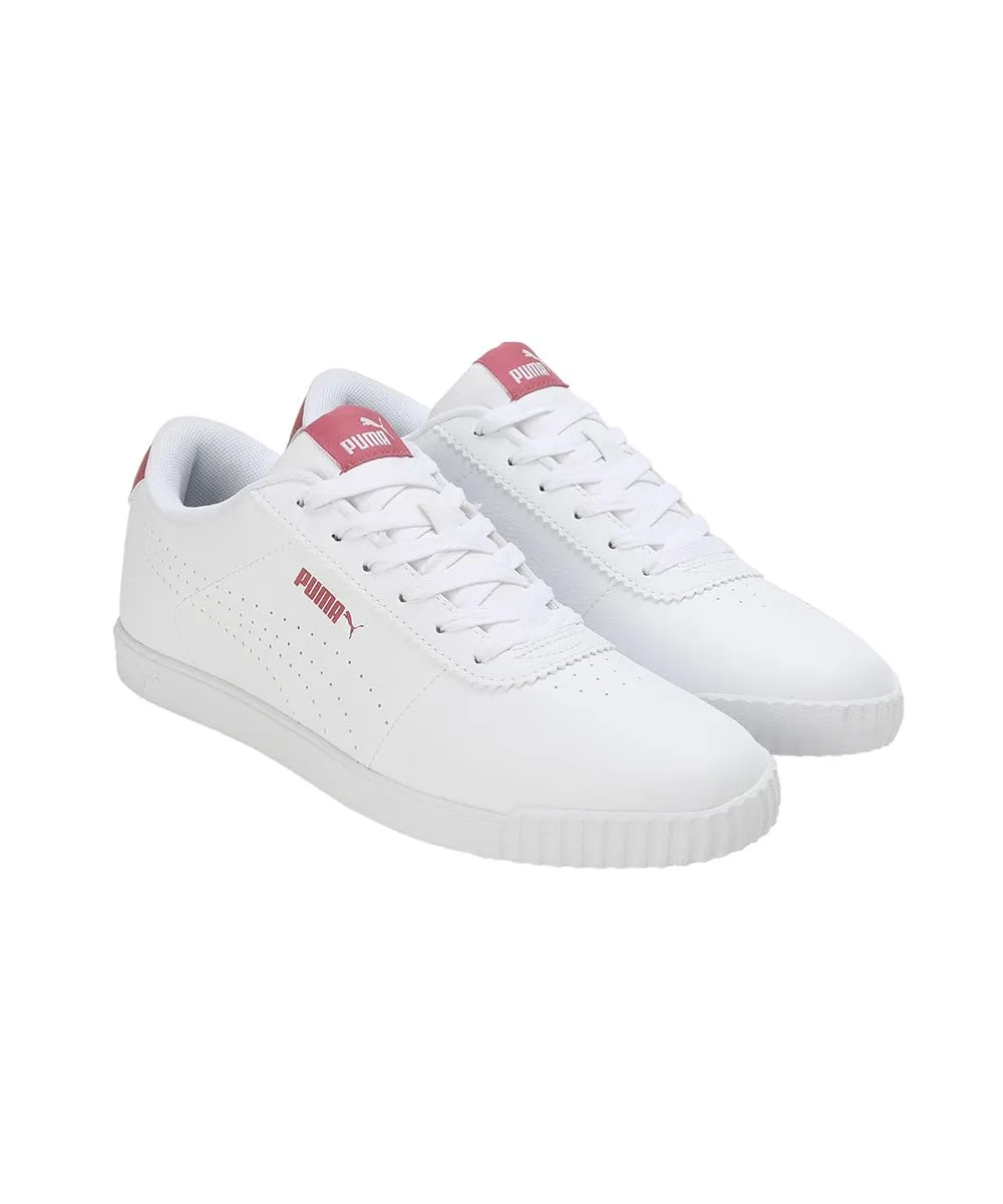 Puma womens Carina Slim Perf White Sneaker - 5 UK (39582902)