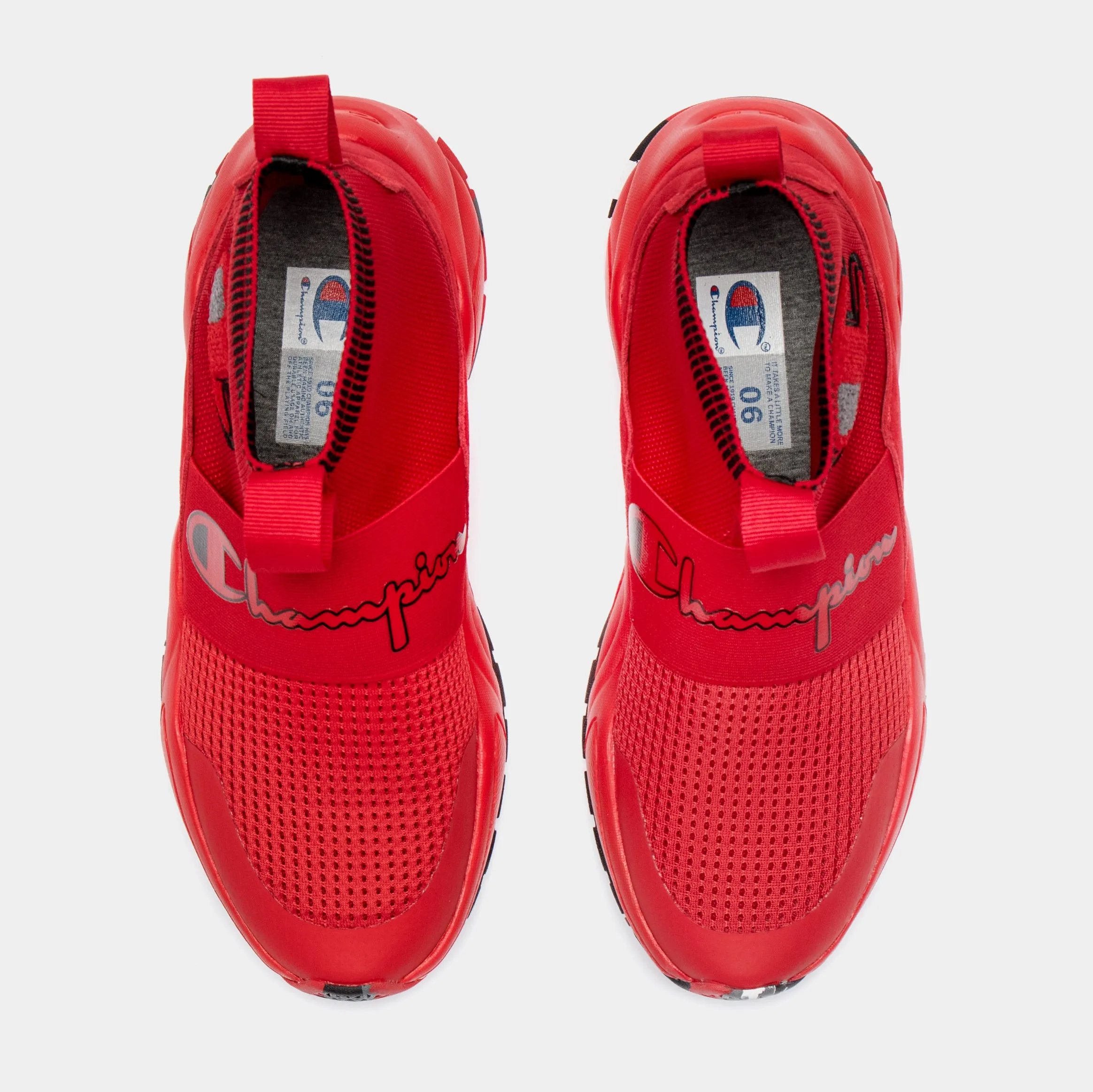 Rally Pro Grade School Lifestyle Shoes (Red)