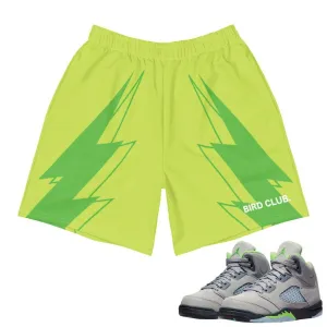 Retro 5 Green Bean Shorts