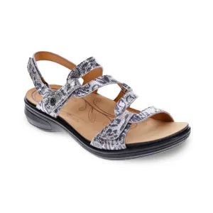 Revere Women's Miami Sandal Silver Safari