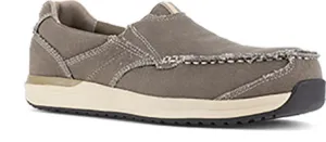 'Rockport Works' Men's Langdon ESD Slip On Comp Toe - Breen