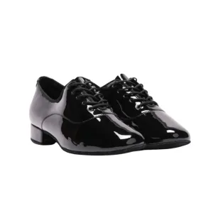 S8006P Gentlemens Patent Leather Standard Lace Up Ballroom Dance Shoe