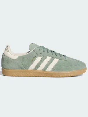 Samba ADV Silver Green/Wonder White/Gold Met Shoes