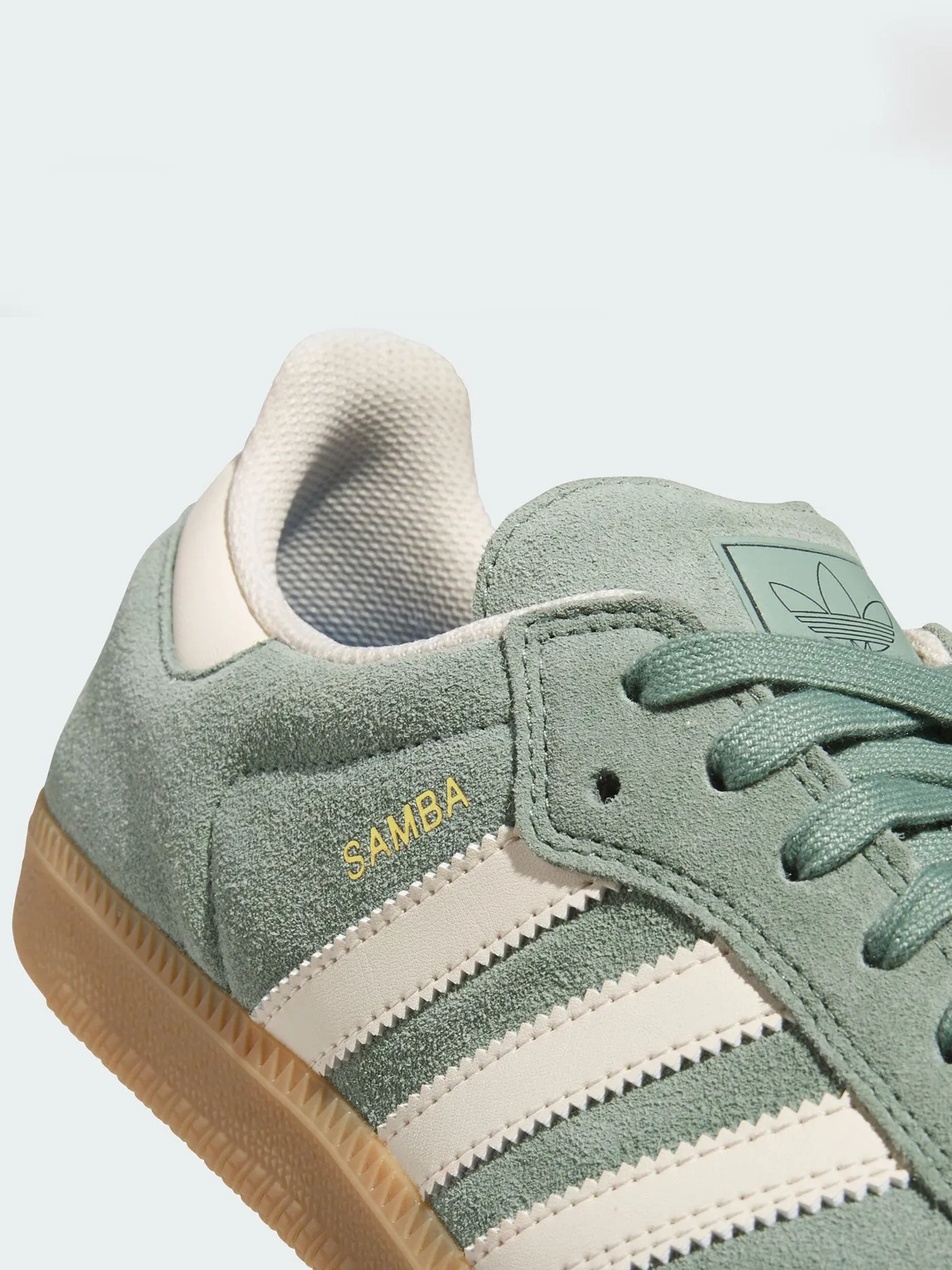 Samba ADV Silver Green/Wonder White/Gold Met Shoes