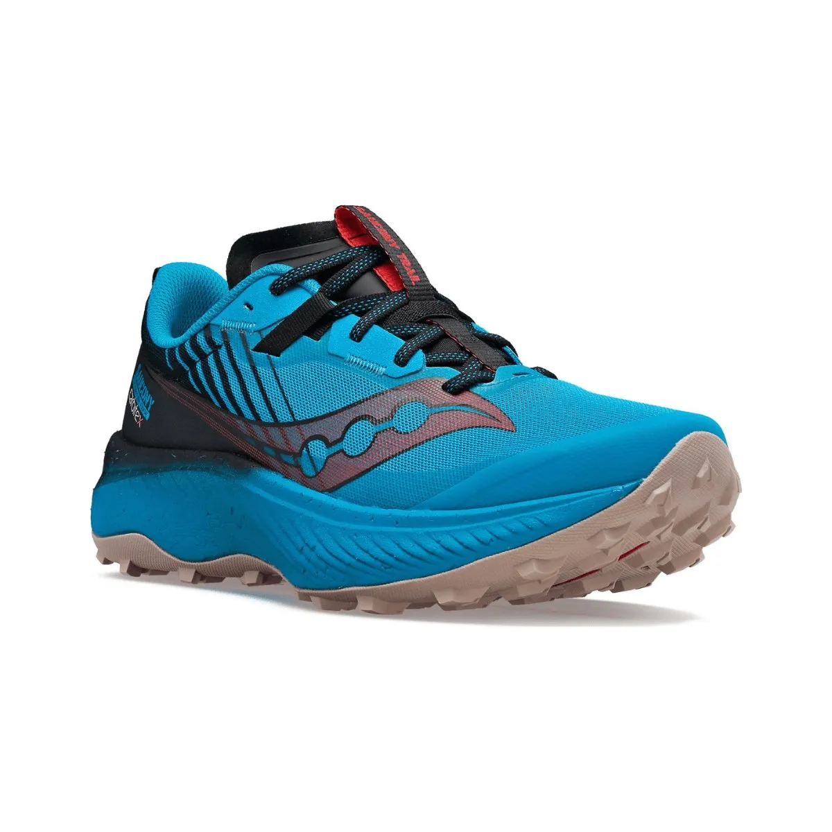 Saucony Endorphin Edge Trail Running Shoes Light Blue Black