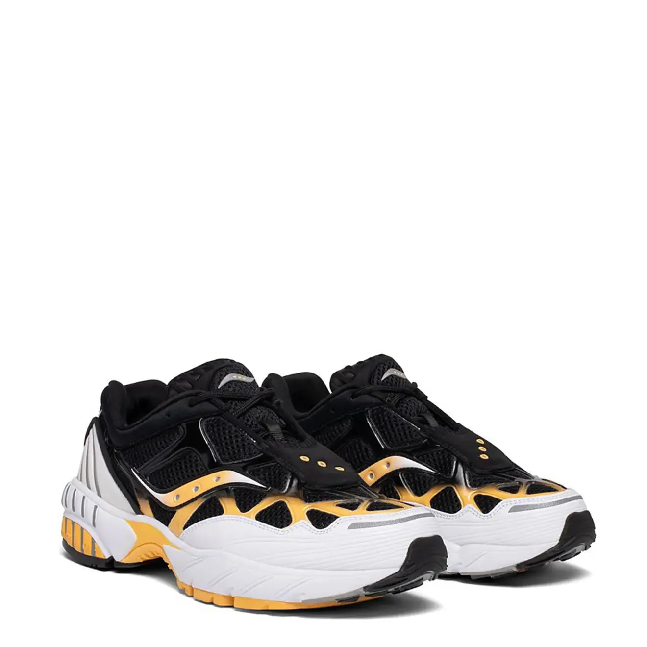 Saucony Grid Web Trainer White/Black/Yellow