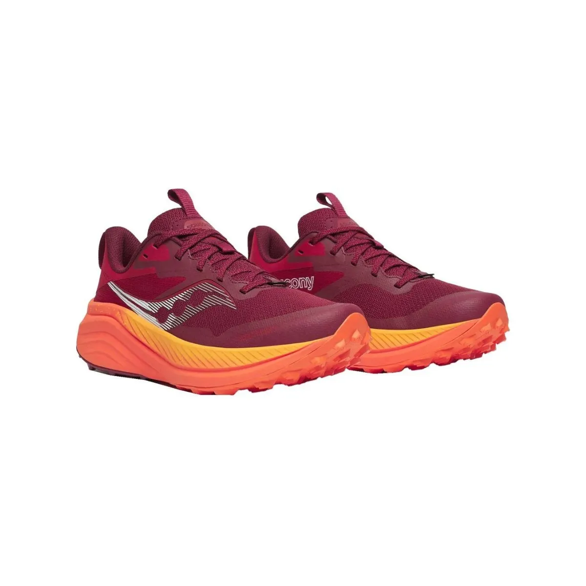 Saucony Xodus Ultra 3 Garnet Orange SS24 Women's Running Shoes