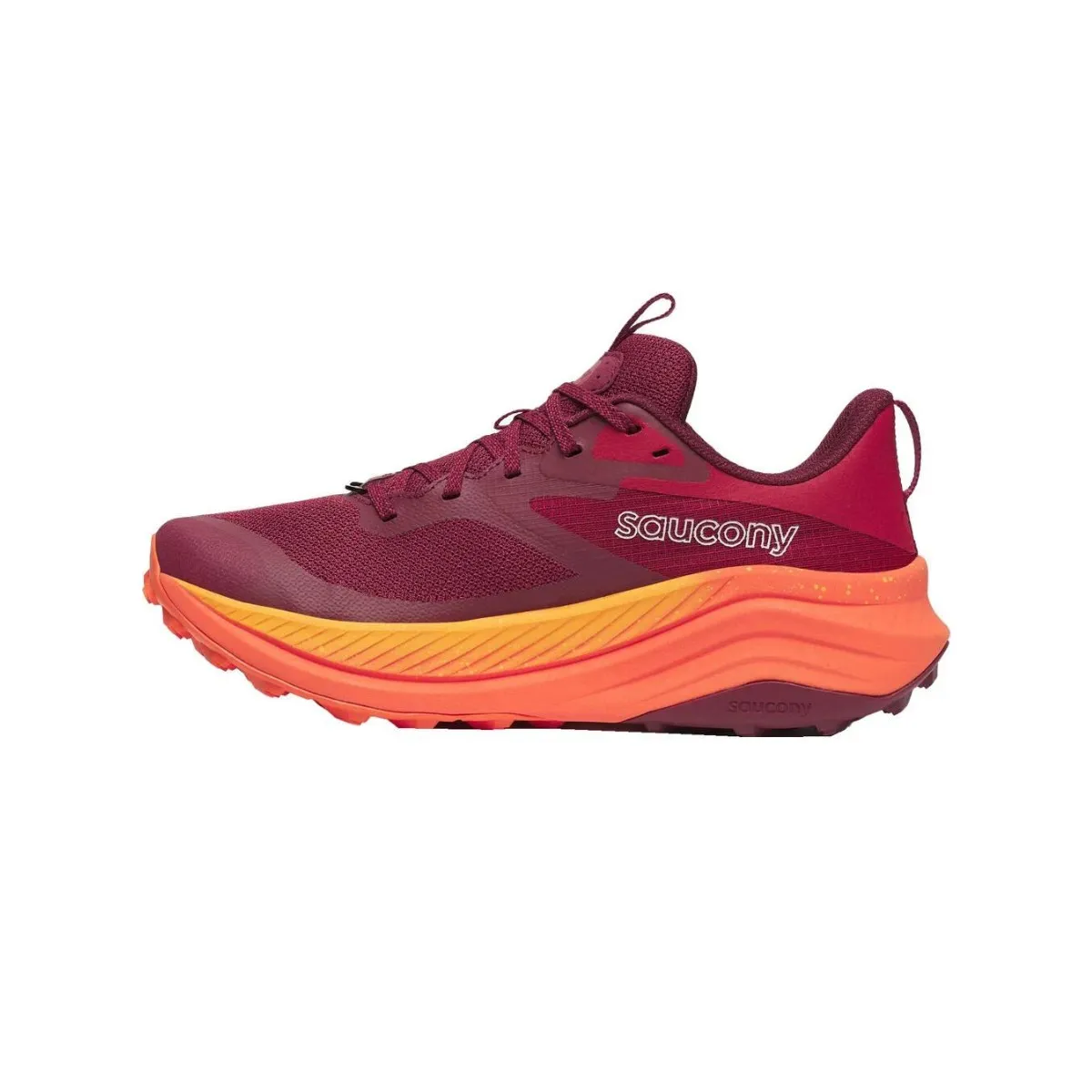 Saucony Xodus Ultra 3 Garnet Orange SS24 Women's Running Shoes