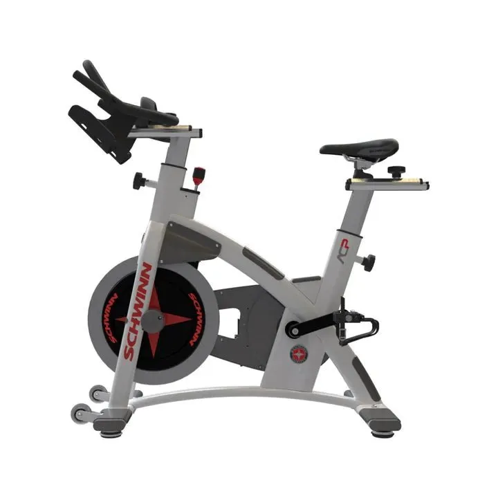 Schwinn AC Performance With Carbon Blue Indoor Bike (White, Morse Taper) - Commercial