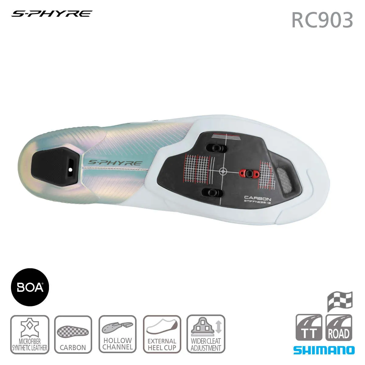 Shimano Shoes S-Phyre SH-RC903 White