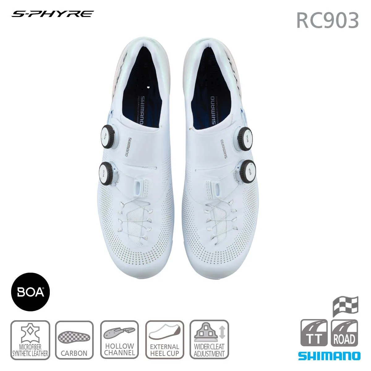 Shimano Shoes S-Phyre SH-RC903 White