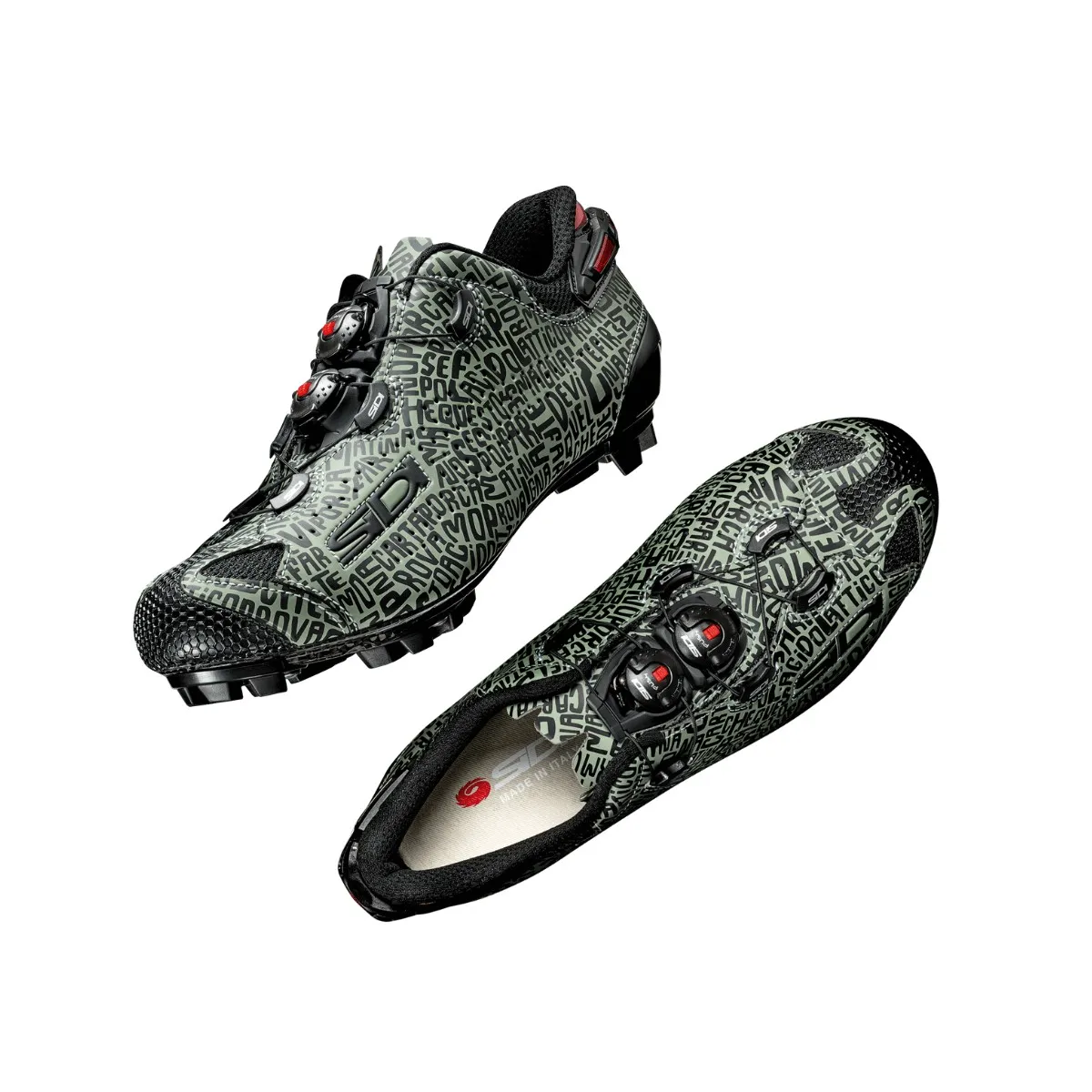 Shoes Sidi MTB Tiger 2 SRS Dzero Green Black