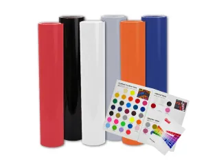 SISER EasyWeed - Heat Transfer Vinyl - 6-Roll Starter Kit