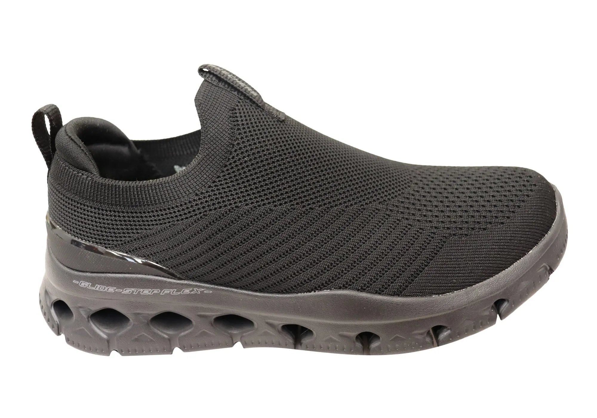 Skechers Mens Glide Step Flex Comfortable Slip On Shoes