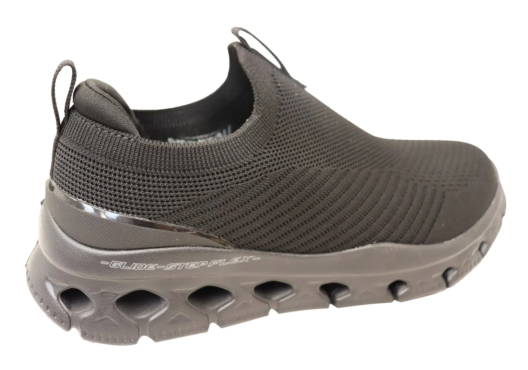 Skechers Mens Glide Step Flex Comfortable Slip On Shoes