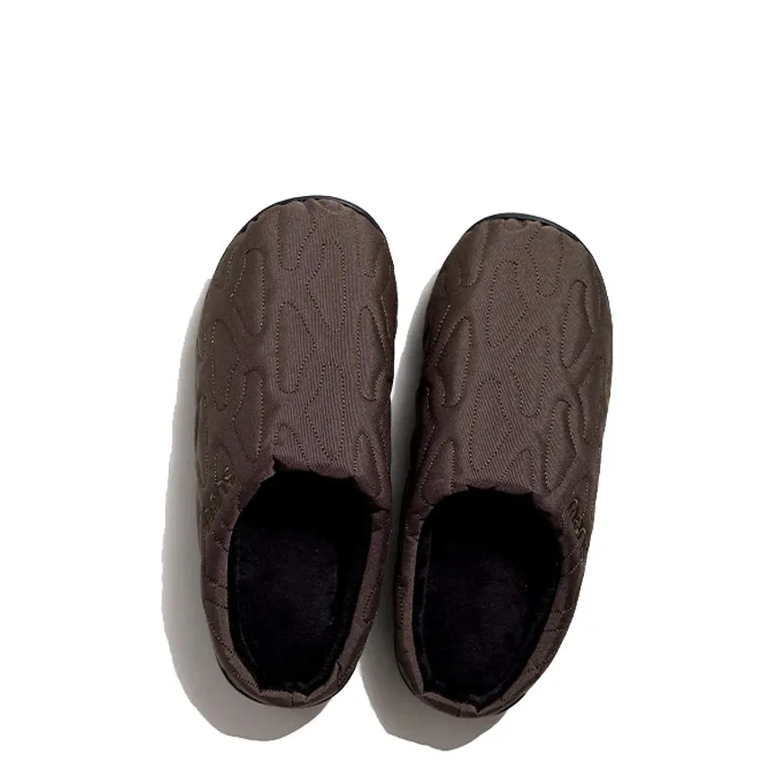 Subu Nannen Outline Slippers Khaki