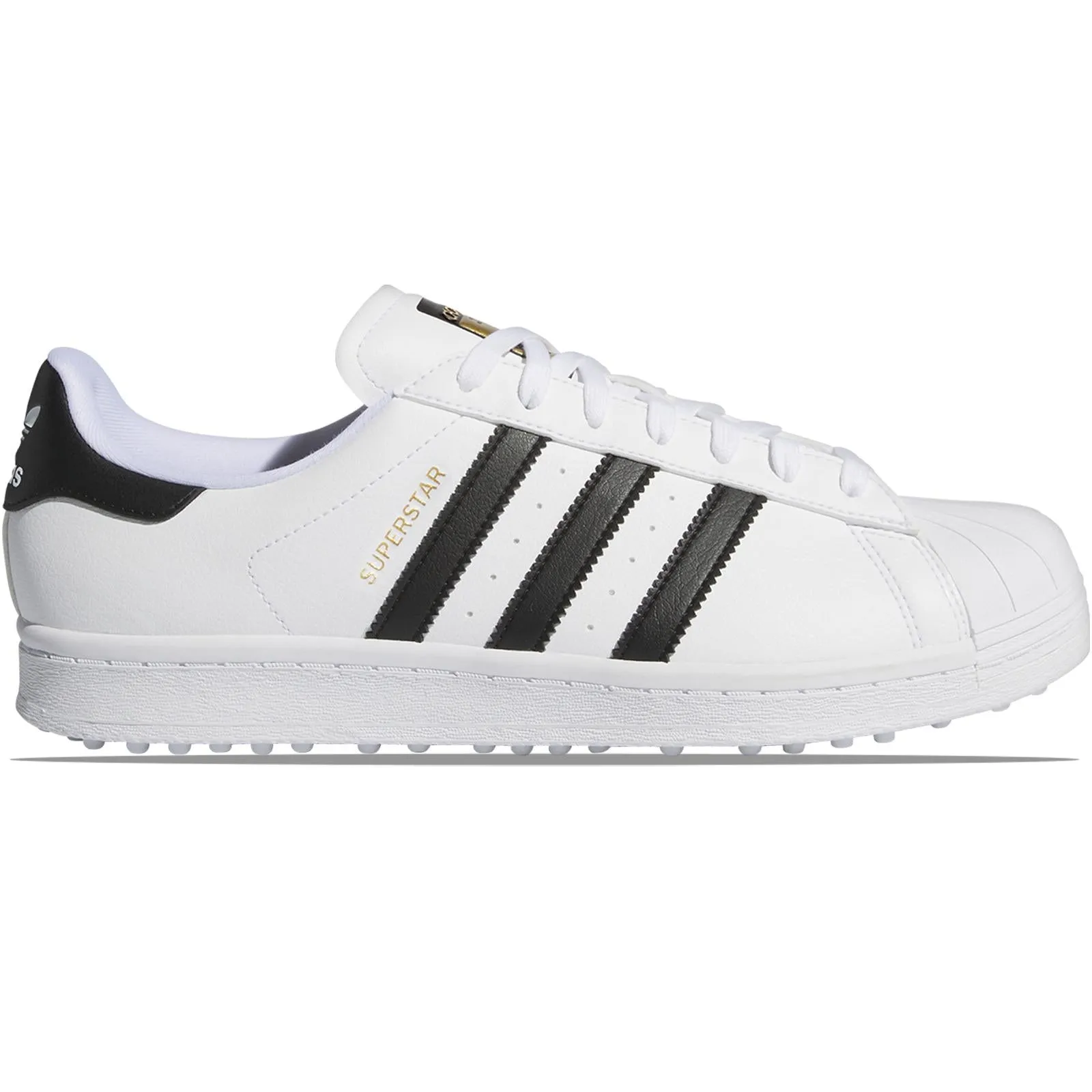 Superstar Spikeless Golf Shoes White/Black - 2025