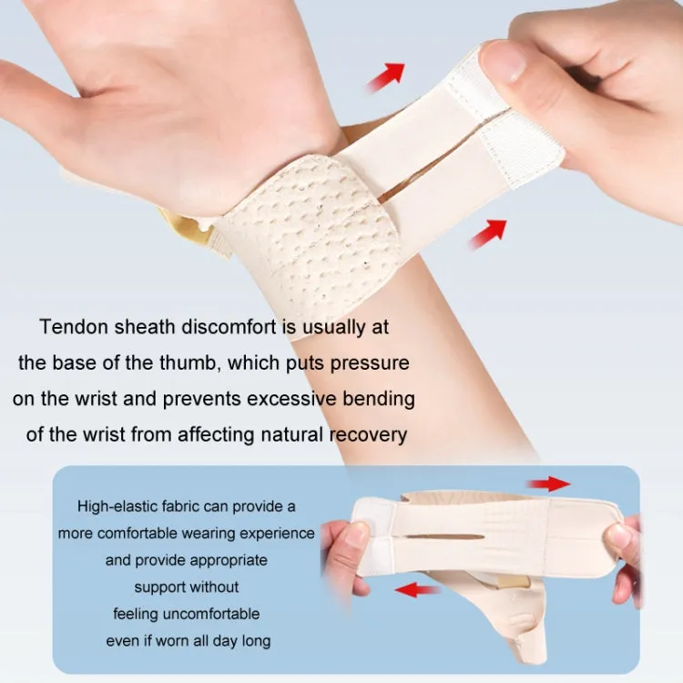 Tendon Sheath Wrist Joint Sprain Fixation Rehabilitation Protective Cover, Color: Left Hand Black(S)