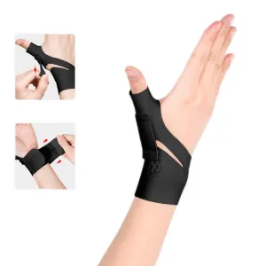 Tendon Sheath Wrist Joint Sprain Fixation Rehabilitation Protective Cover, Color: Right Hand Black(S)