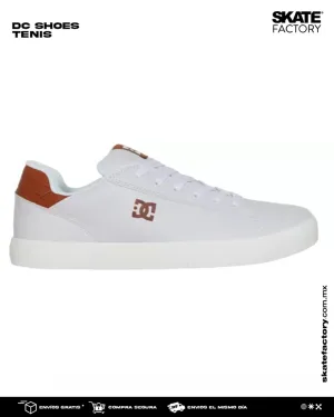 TENIS DC SHOES NOTCH SN MX CABALLERO BCO CAFE (WDR)