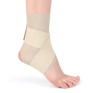 Thin Anti-Slip Dispensing Sports Compression Bandage Ankle Brace, Specification: M(Skin Color)