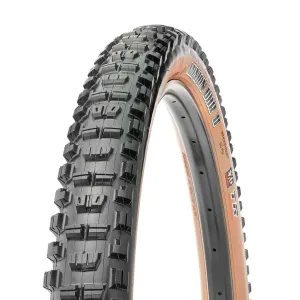 Tire Maxxis Minion DHR II 27.5 x 2.4 Dual Compound, EXO, 60TPI TR WT Tanwall