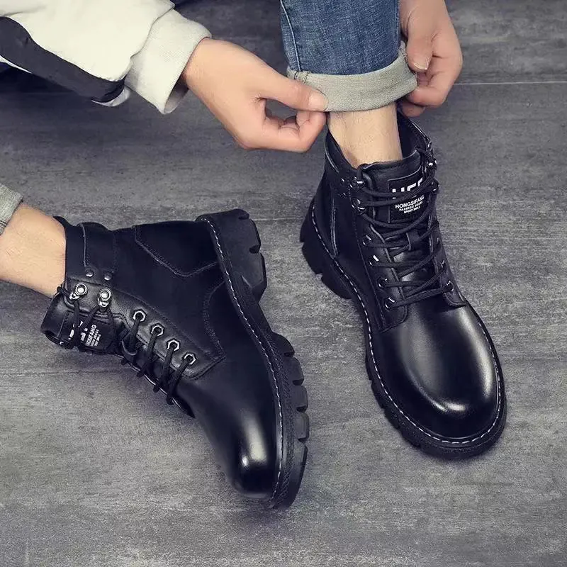 Top Fashion Winter High Leather Boots