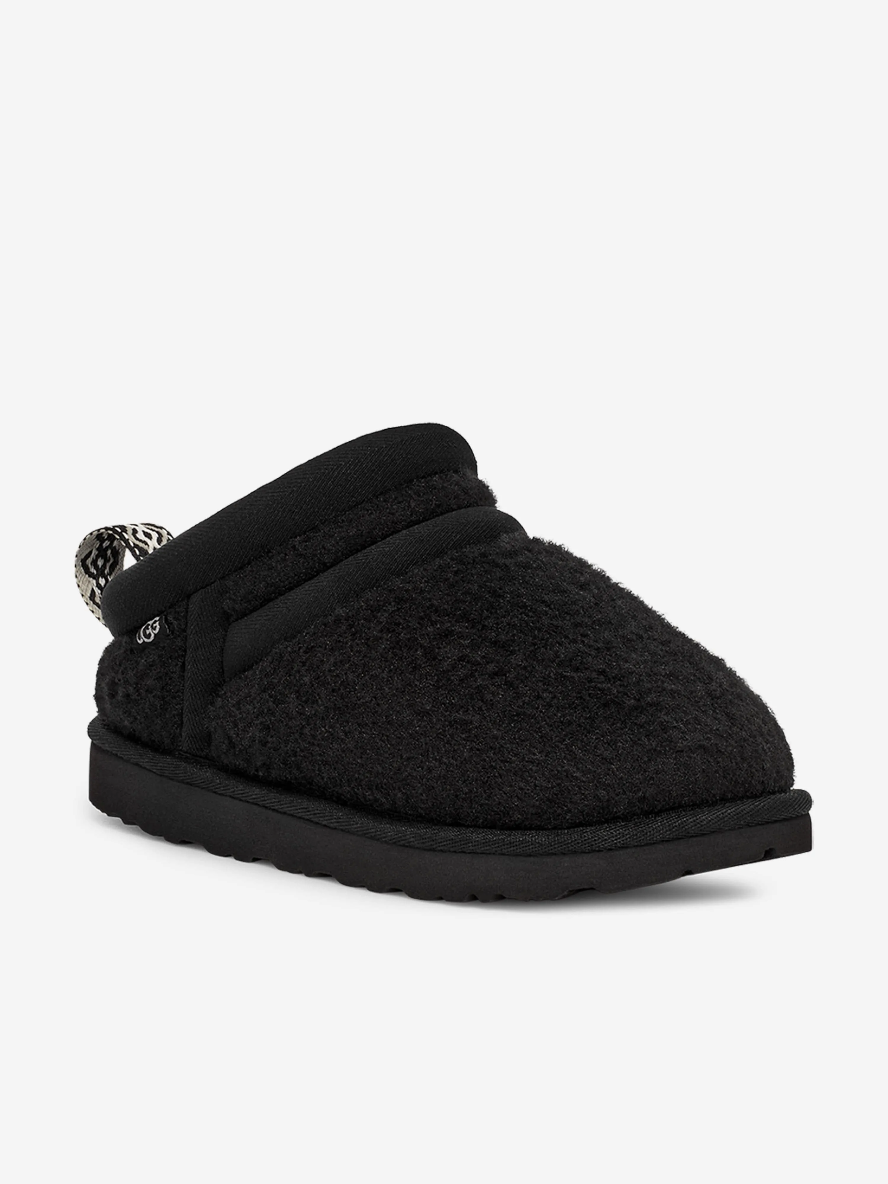 UGG Kids Astro Ultra Slippers in Black