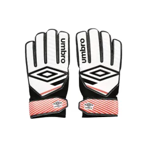 Umbro Classico Junior Goal Keeper Glove White /Black/Vermillion - 21048U-2VZ