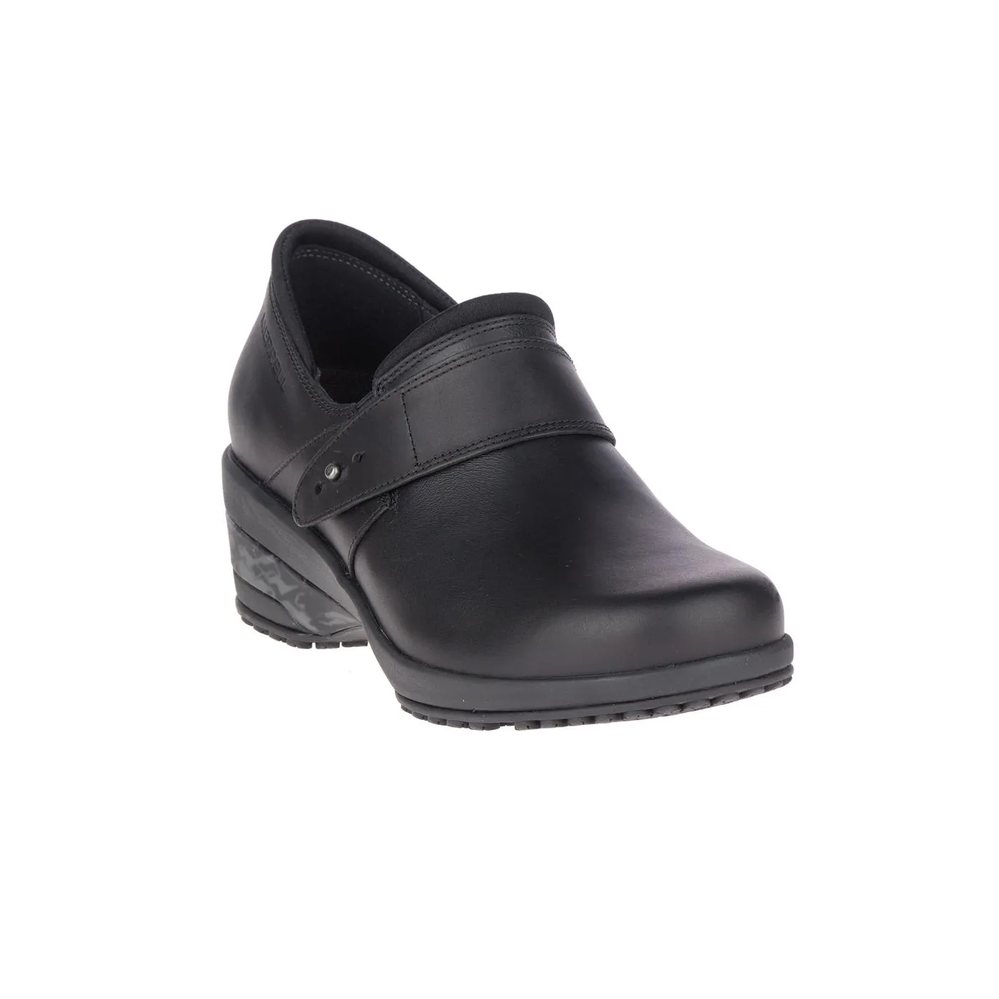 Valetta Slide Ac  Pro Women's Slip Resistant Shoes Shoes Black/Castlerock