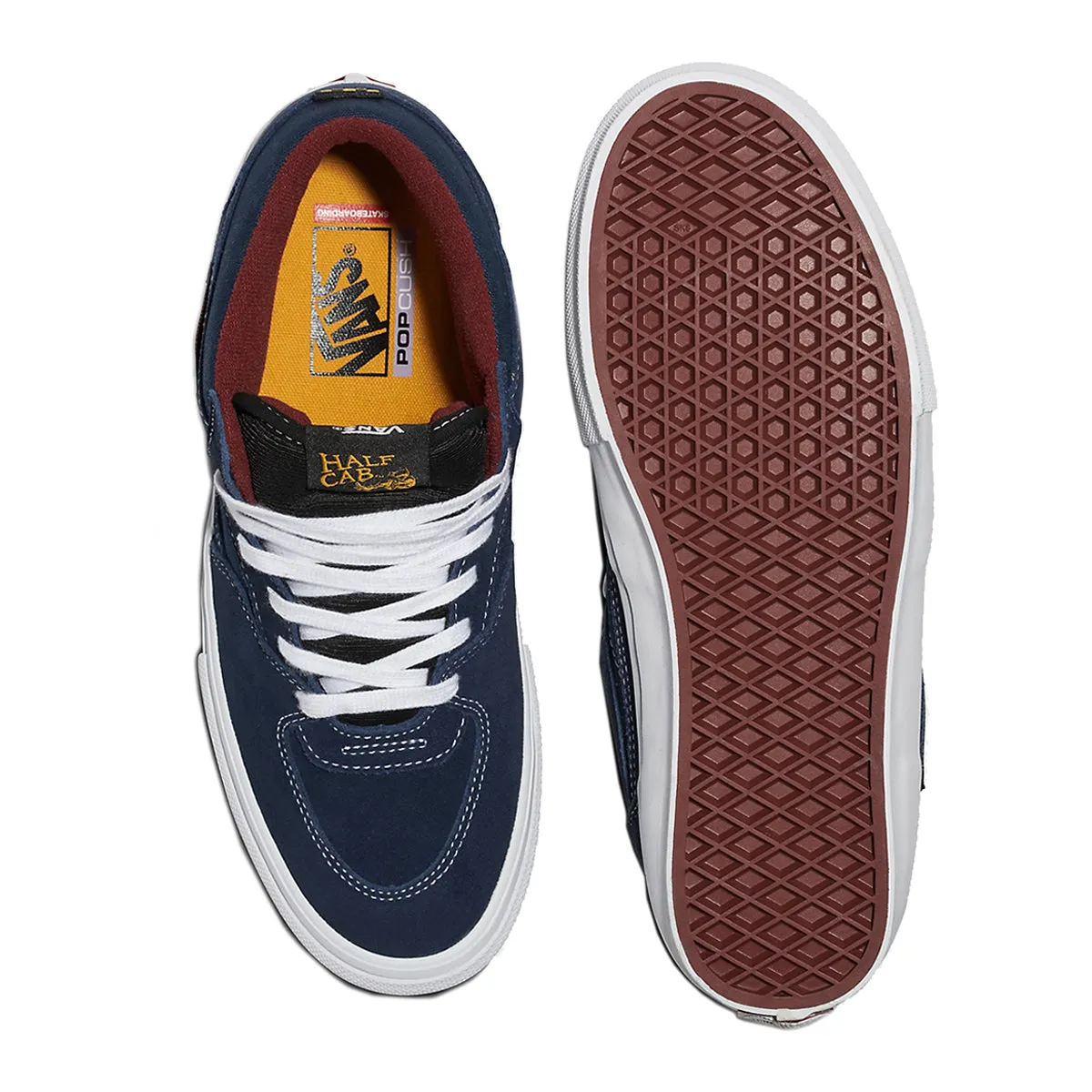 Vans Skate Half Cab - Navy/Burgundy