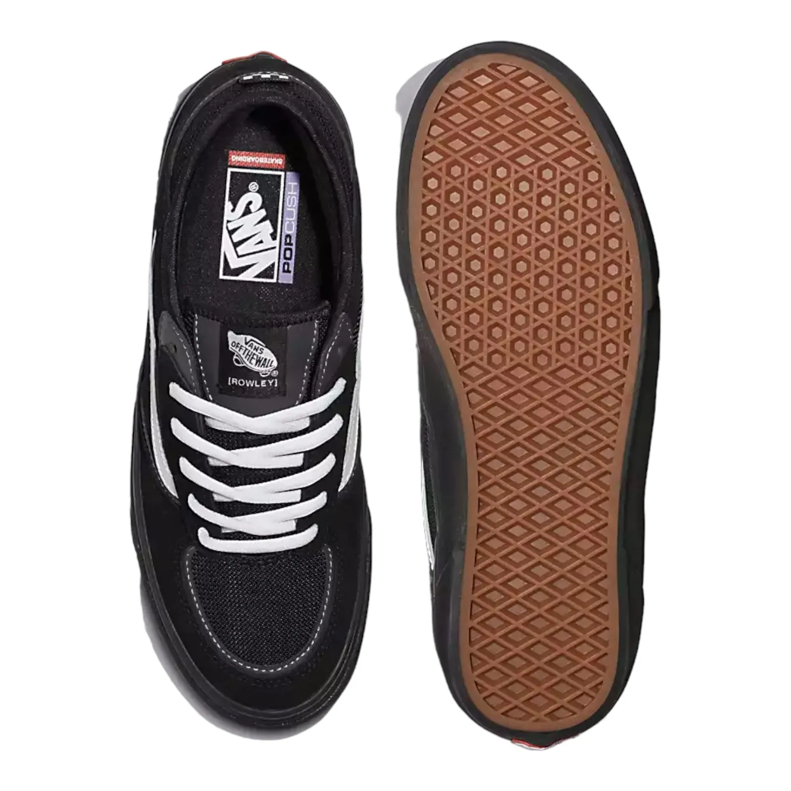 Vans Skate Rowley Shoe Black/White/Black