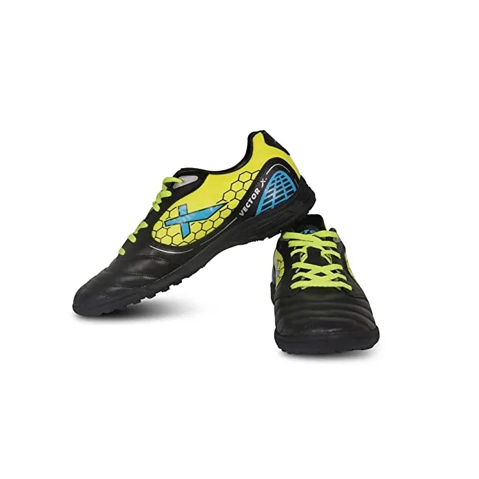 Vector X Viper Indoor Football Shoes (Black-Green)